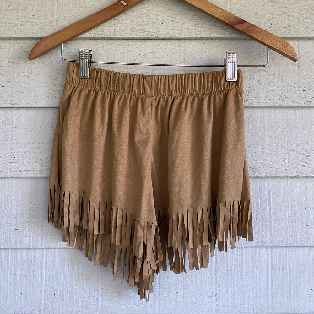 Brandy Melville Fringe Shorts